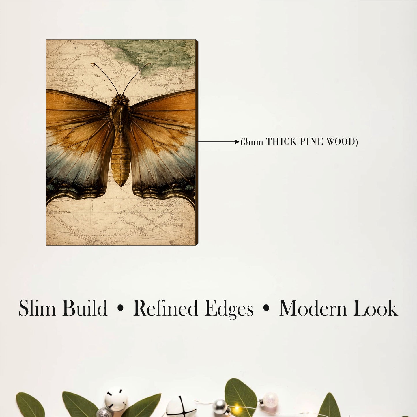 Nature Inspired Butterfly Wall Art