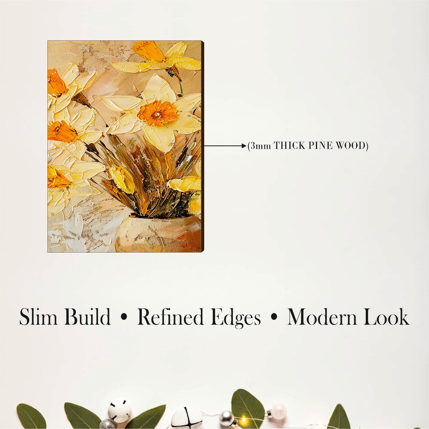 Spring Daffodil Floral Wall Art