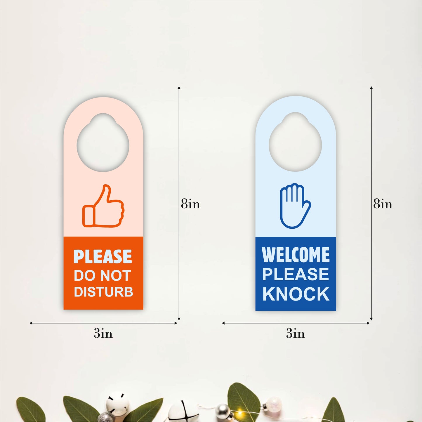 Please Do Not Disturb Wooden Door Hanger Sign Board