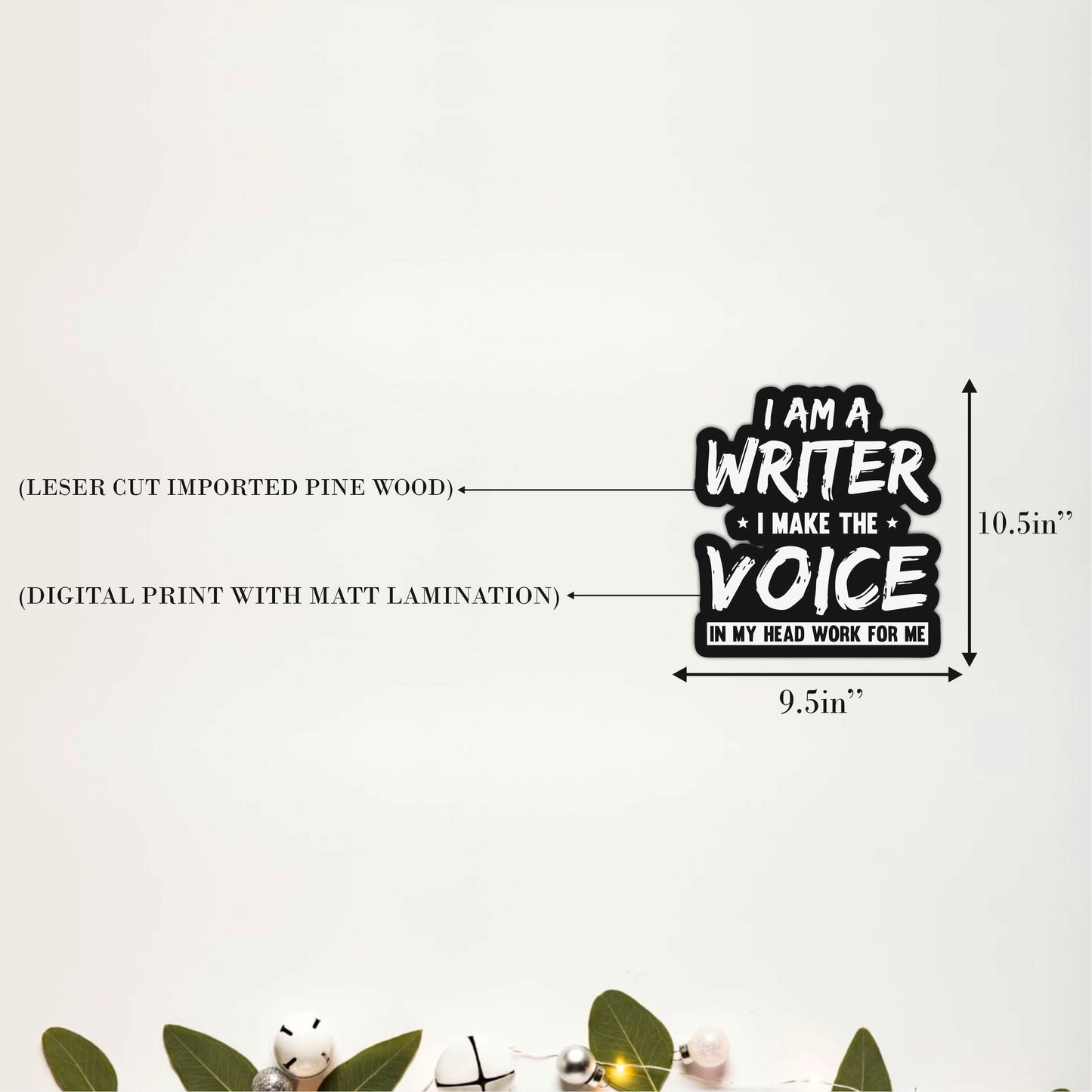 Writer’s Voice Motivational Wall Art