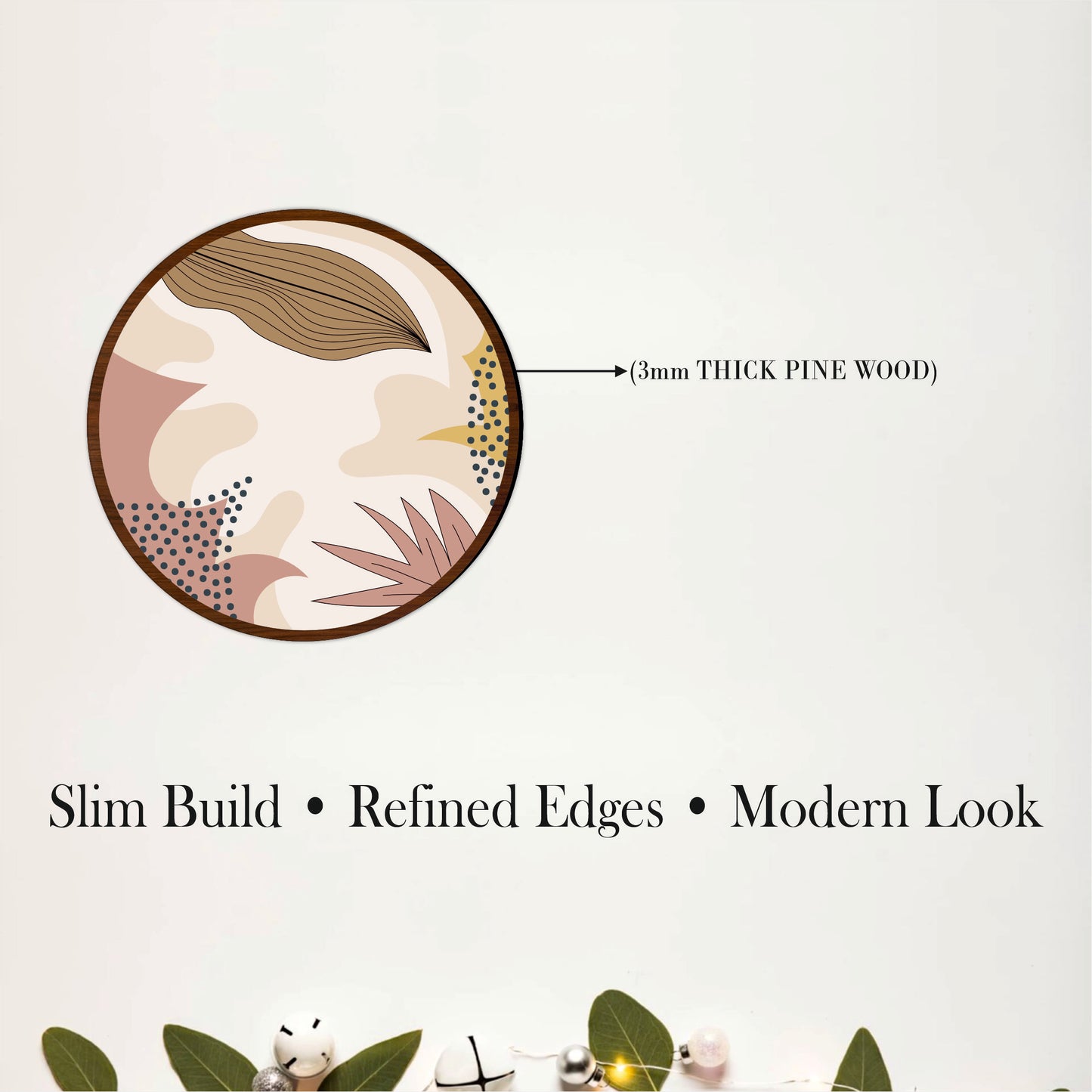 Modern Foliage Trio