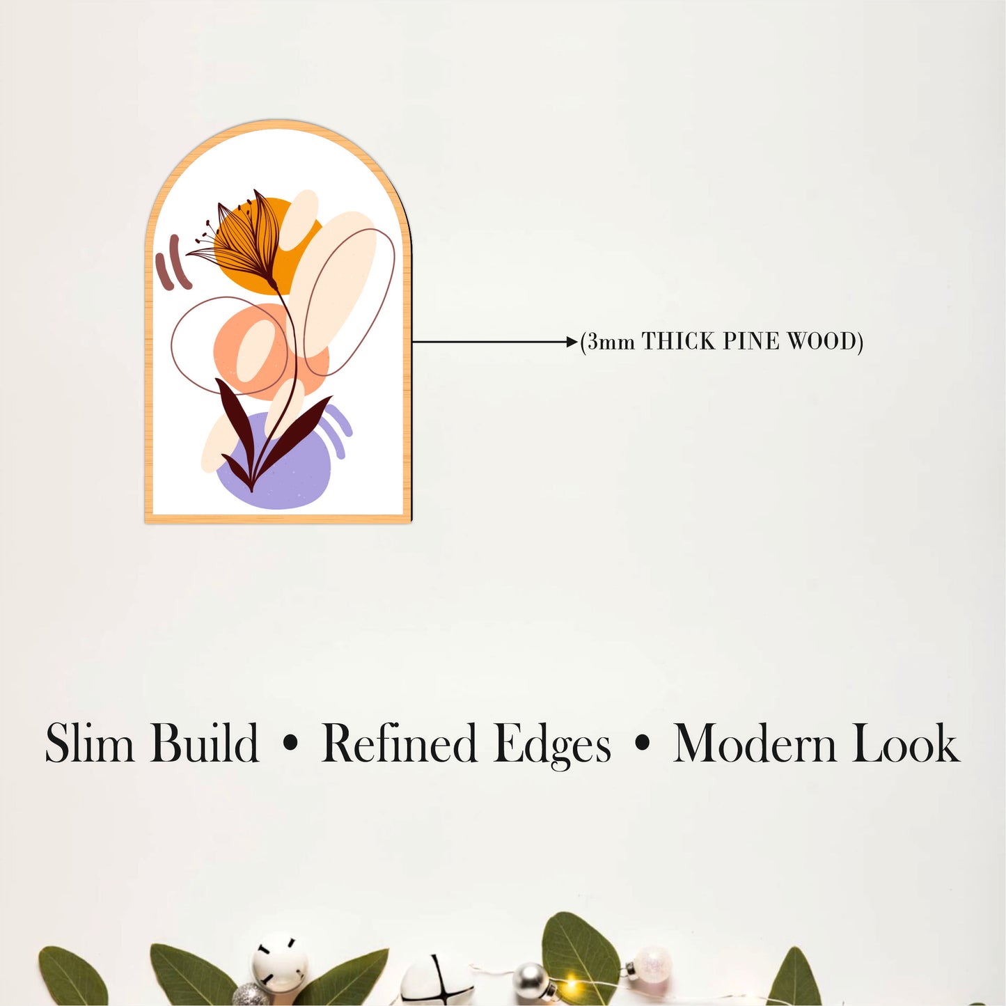 Whimsical Botanical Wall Art Set