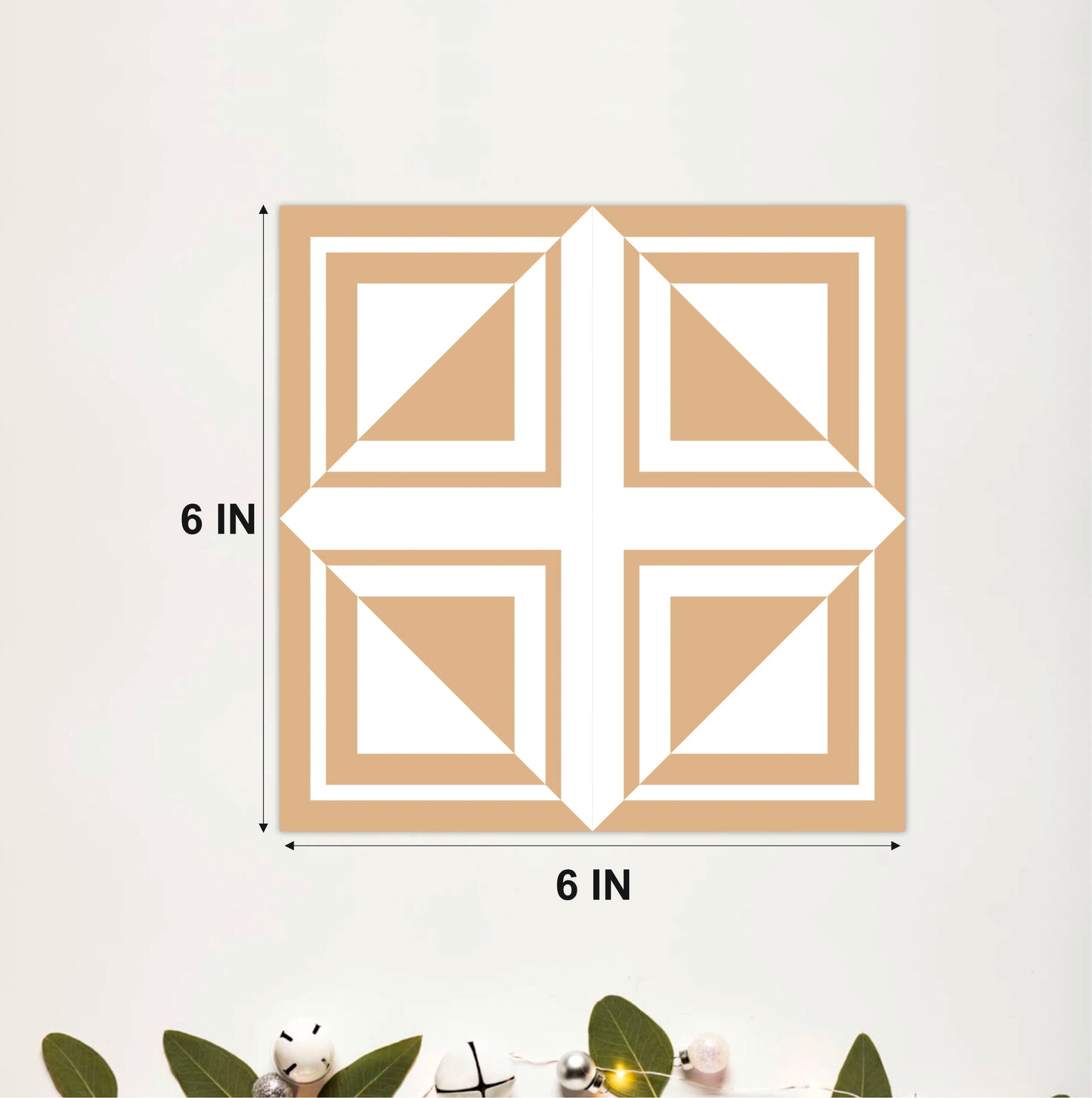Minimalist Geometric Mosaic Tile Sticker