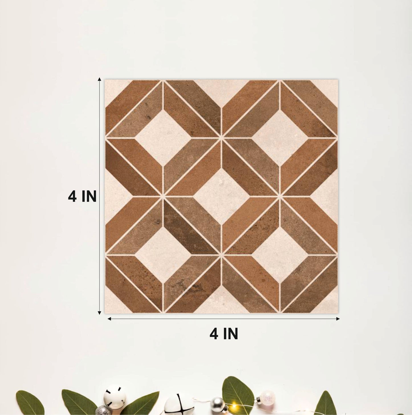 Rustic Geometric Mosaic Tile Sticker