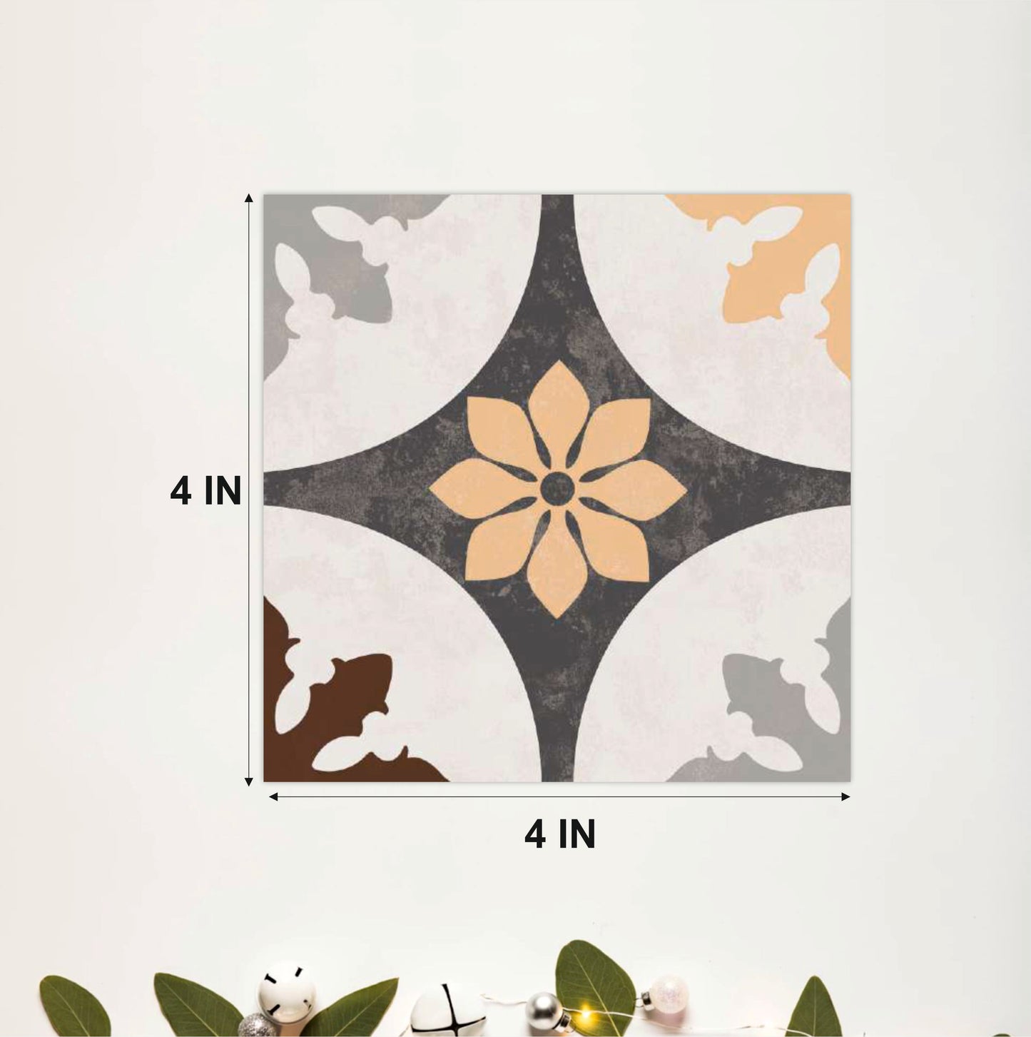 Timeless Blossom Heritage Tile Sticker