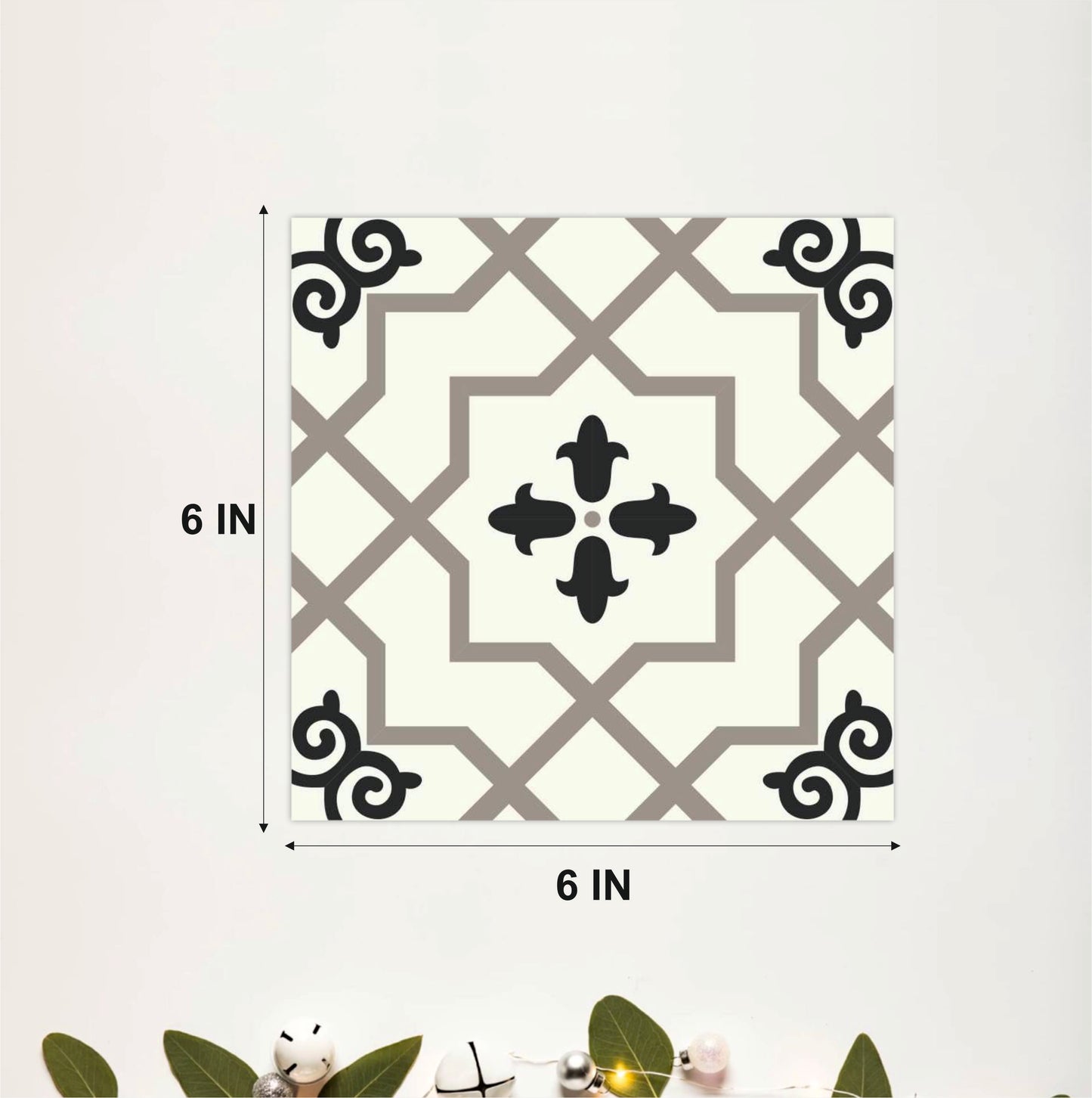 Classic Moroccan Trellis Tile Sticker