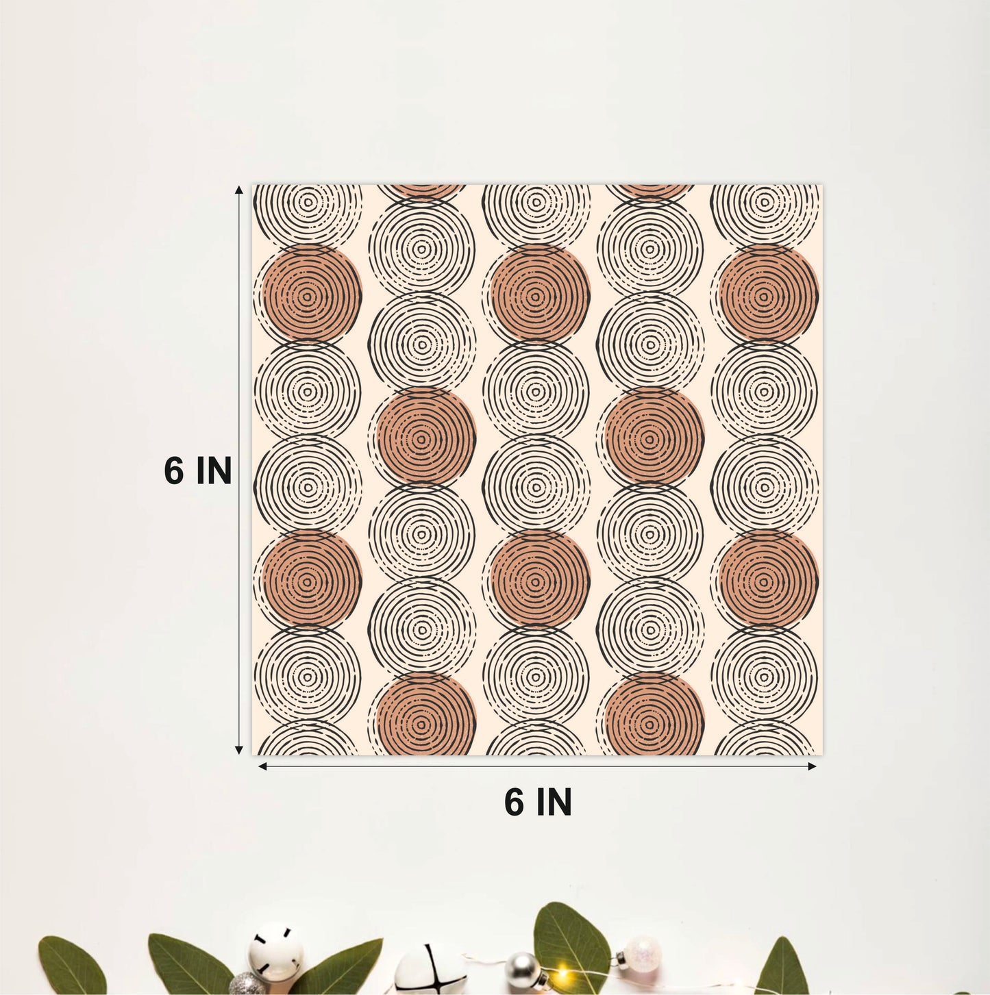 Concentric Circle Tile Sticker