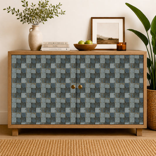 Weathered Cobblestone Tile Sticker