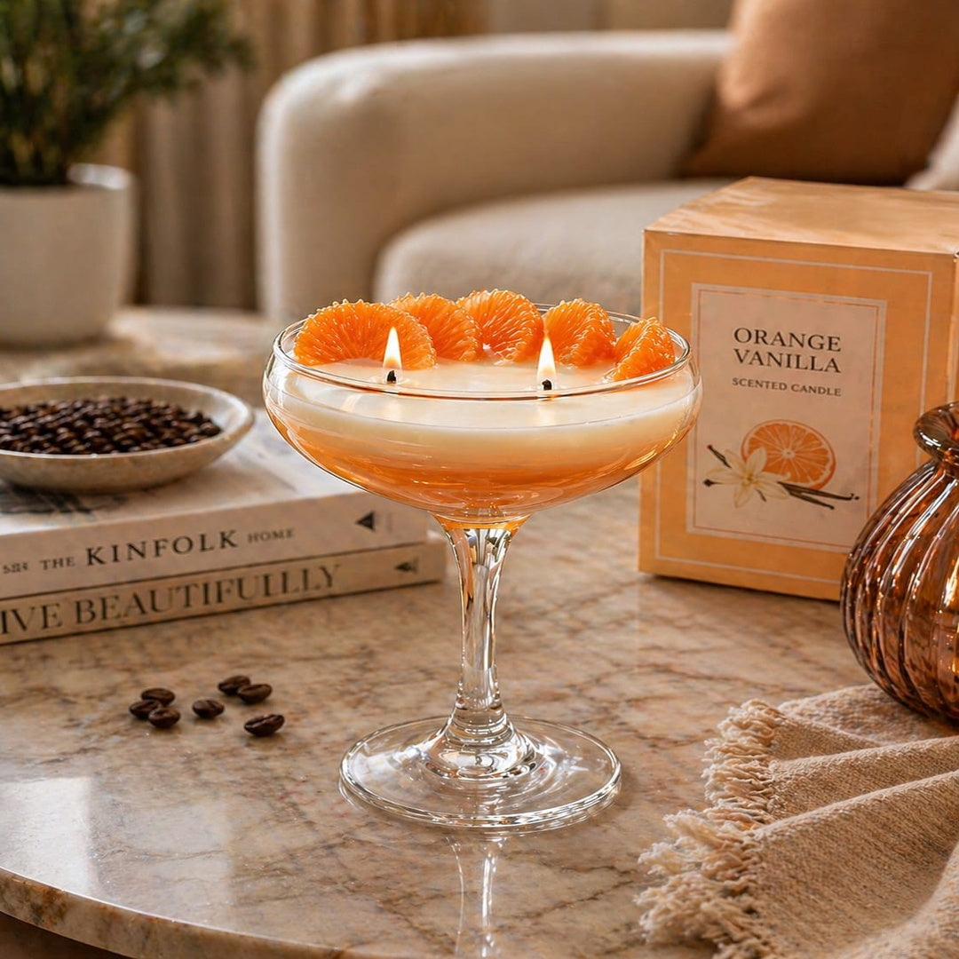 Espresso Martini Candle, Sweet Orange Scented 1