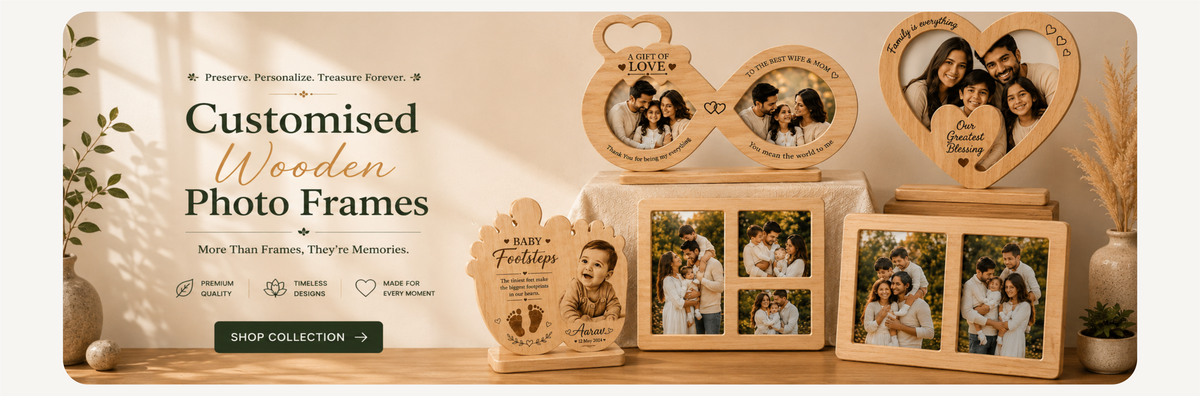 Customised Wooden Photo Frames