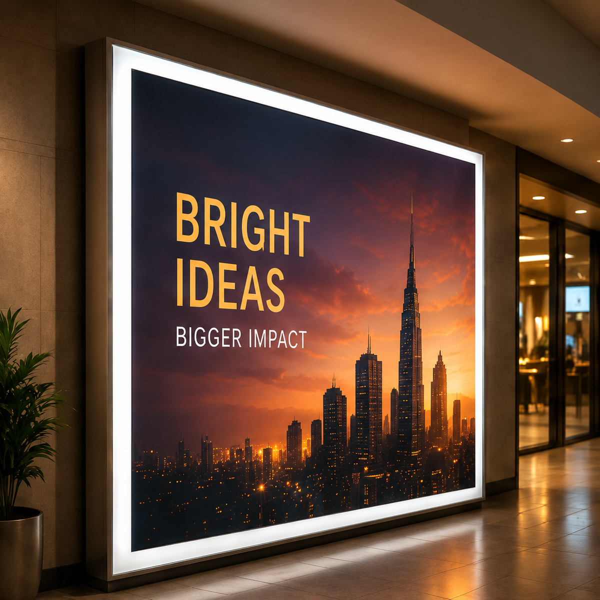 Backlit Fabric Prints