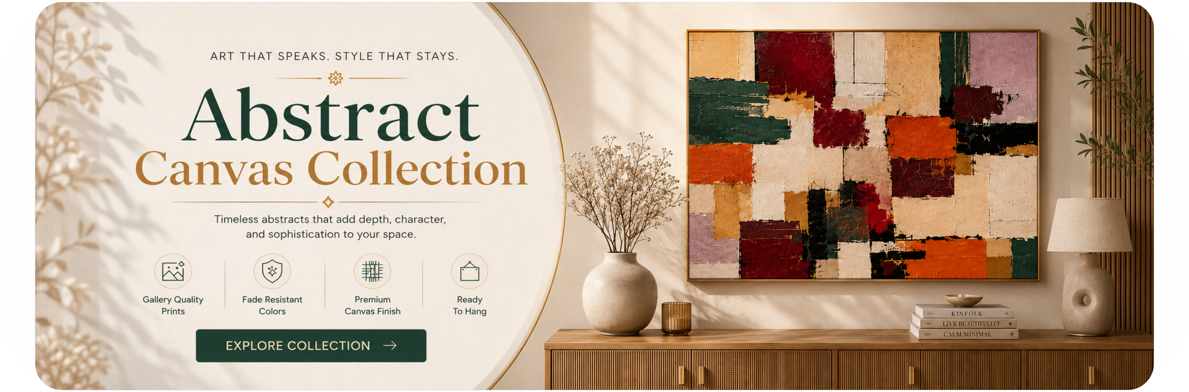 Abstract Canvas Collection