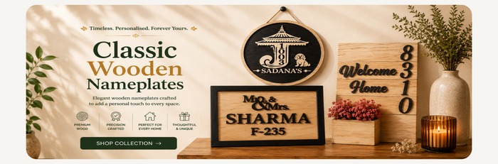 Wooden Nameplates