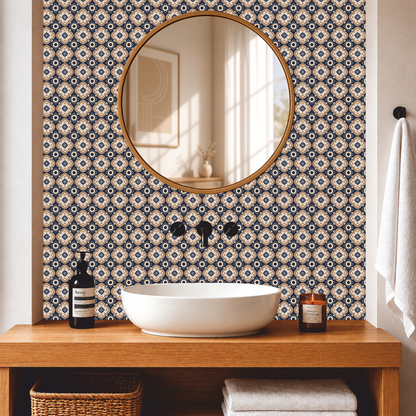 Royal Quatrefoil Tile Sticker
