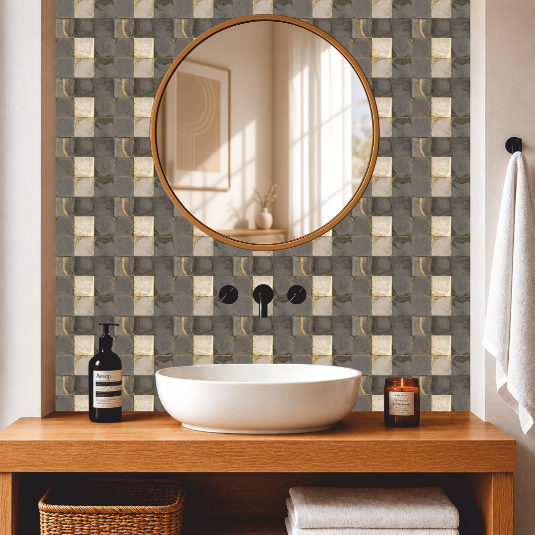 Industrial Stone Texture Tile Sticker