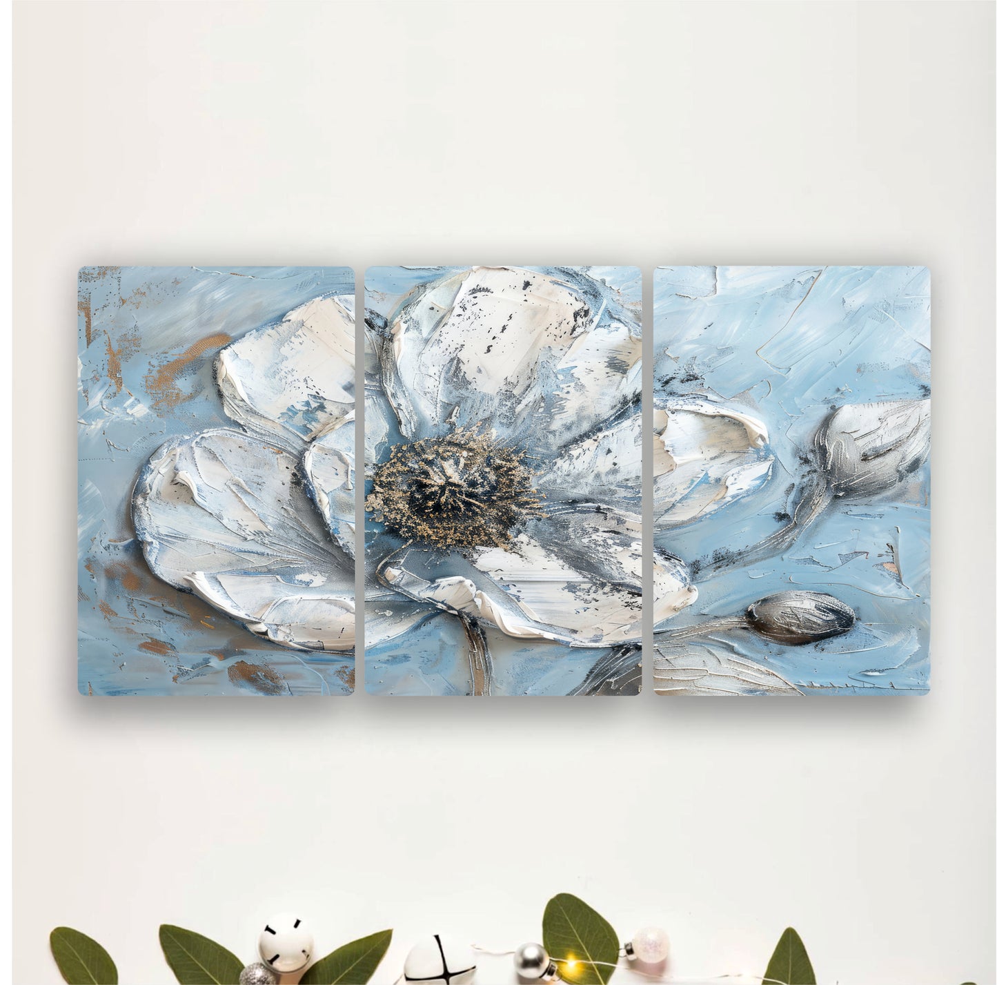 Classic White Botanical Elegance Wall Collection