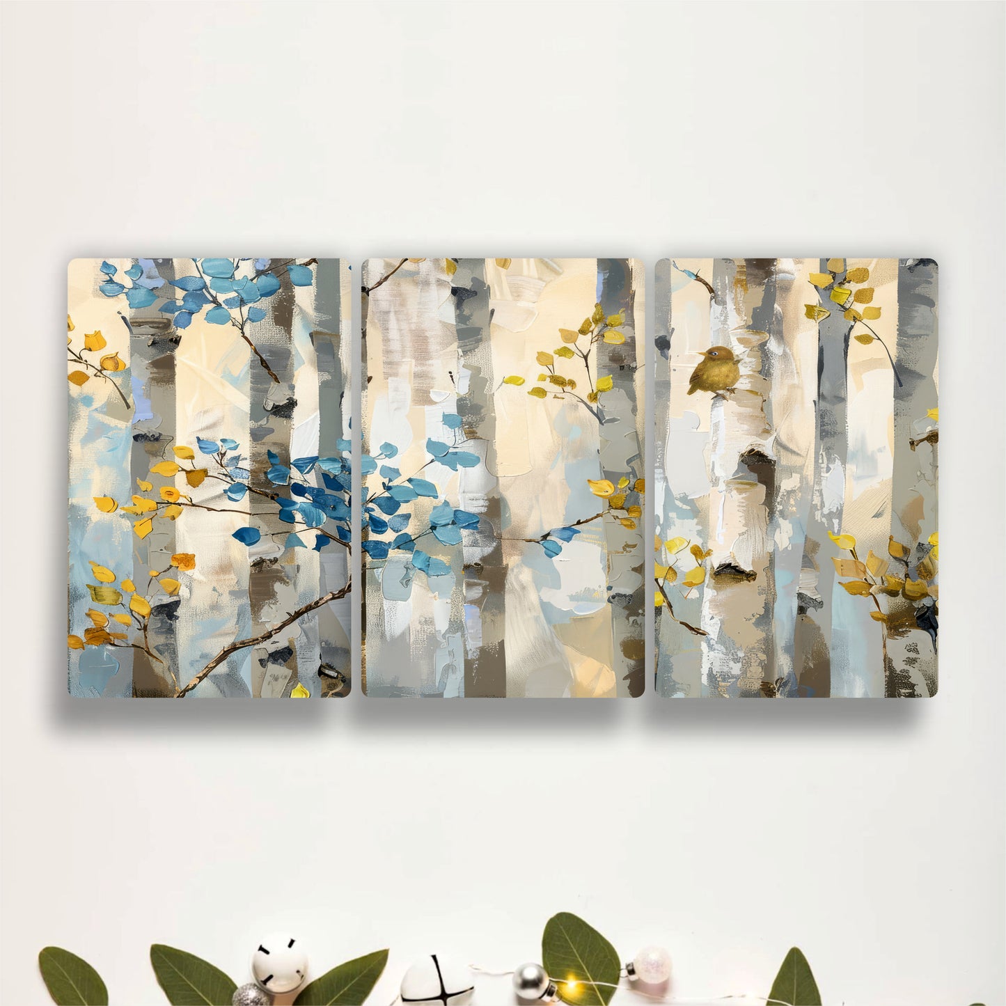 Birch Tree Woodland Wall Art