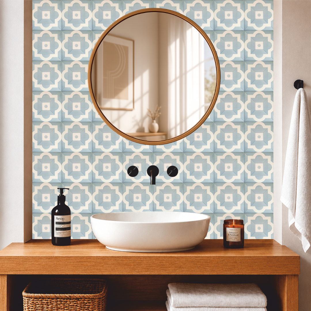 Contemporary Geometric Wall Tile Sticker