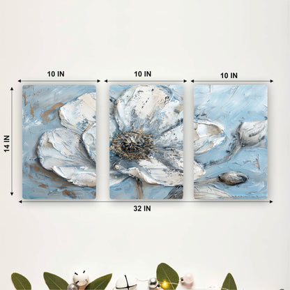 Classic White Botanical Elegance Wall Collection