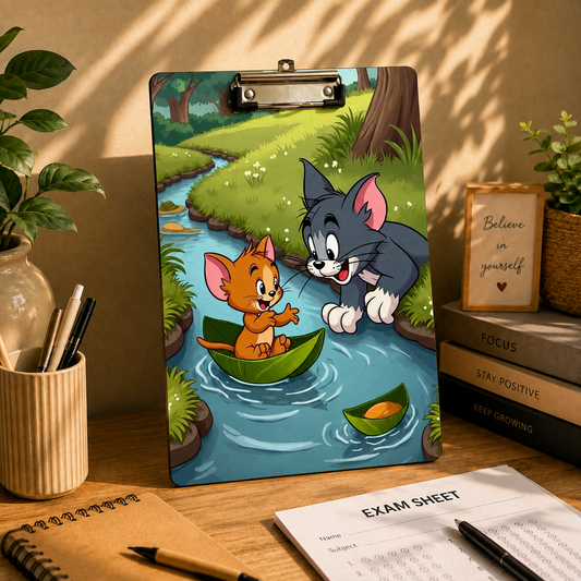 Cat & Mouse River Adventure Clipboard