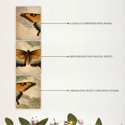 Nature Inspired Butterfly Wall Art