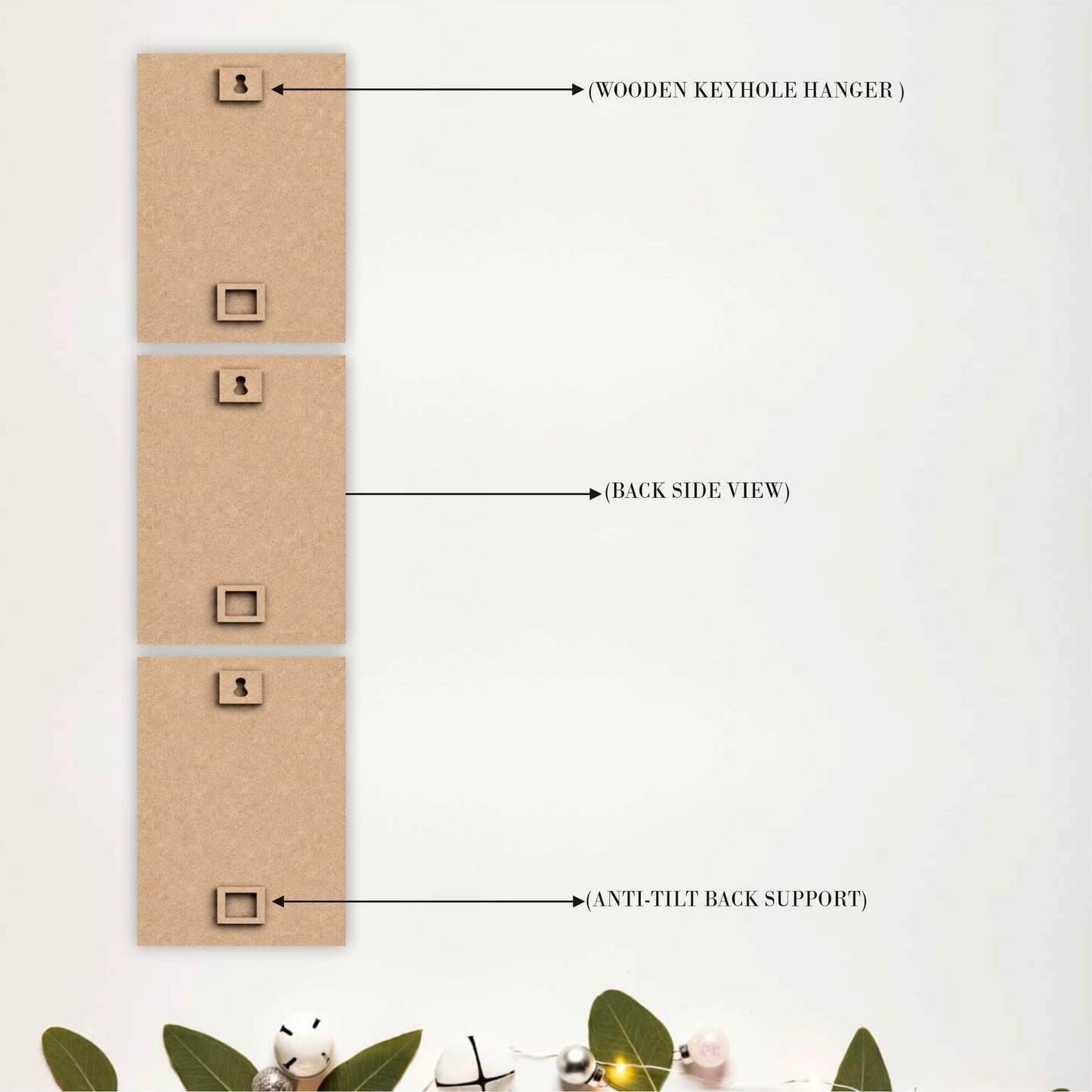 Classic White Botanical Elegance Wall Collection