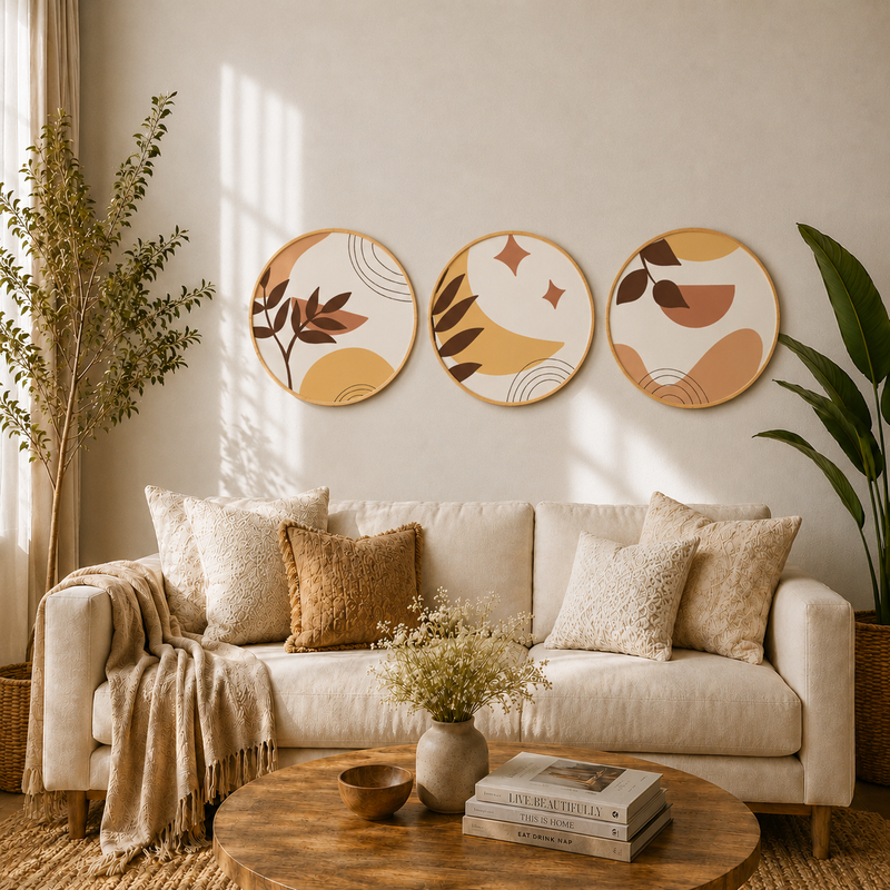 Élan Abstract Boho Wall Art