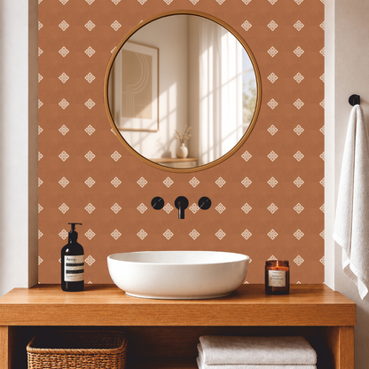 Terracotta Heritage Tile Sticker
