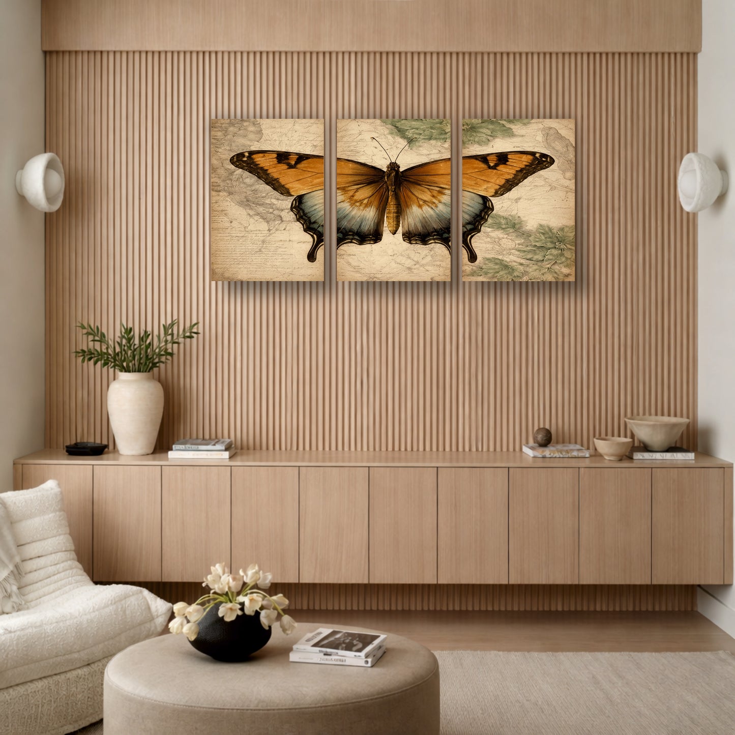 Nature Inspired Butterfly Wall Art