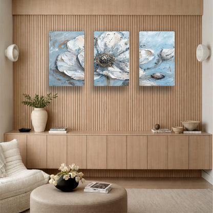 Classic White Botanical Elegance Wall Collection