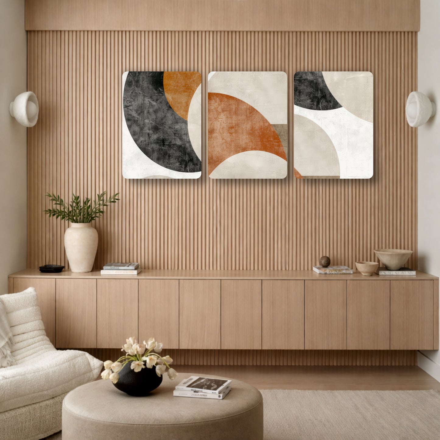 Modern Color Block Wall Art