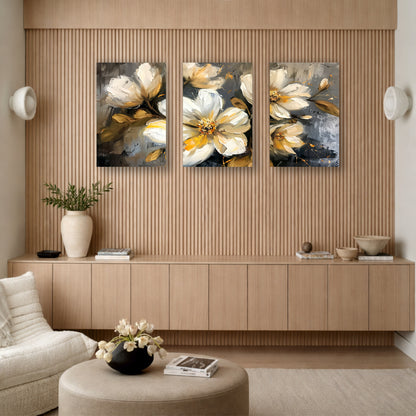 Luxury White Blossom Wall Hanging