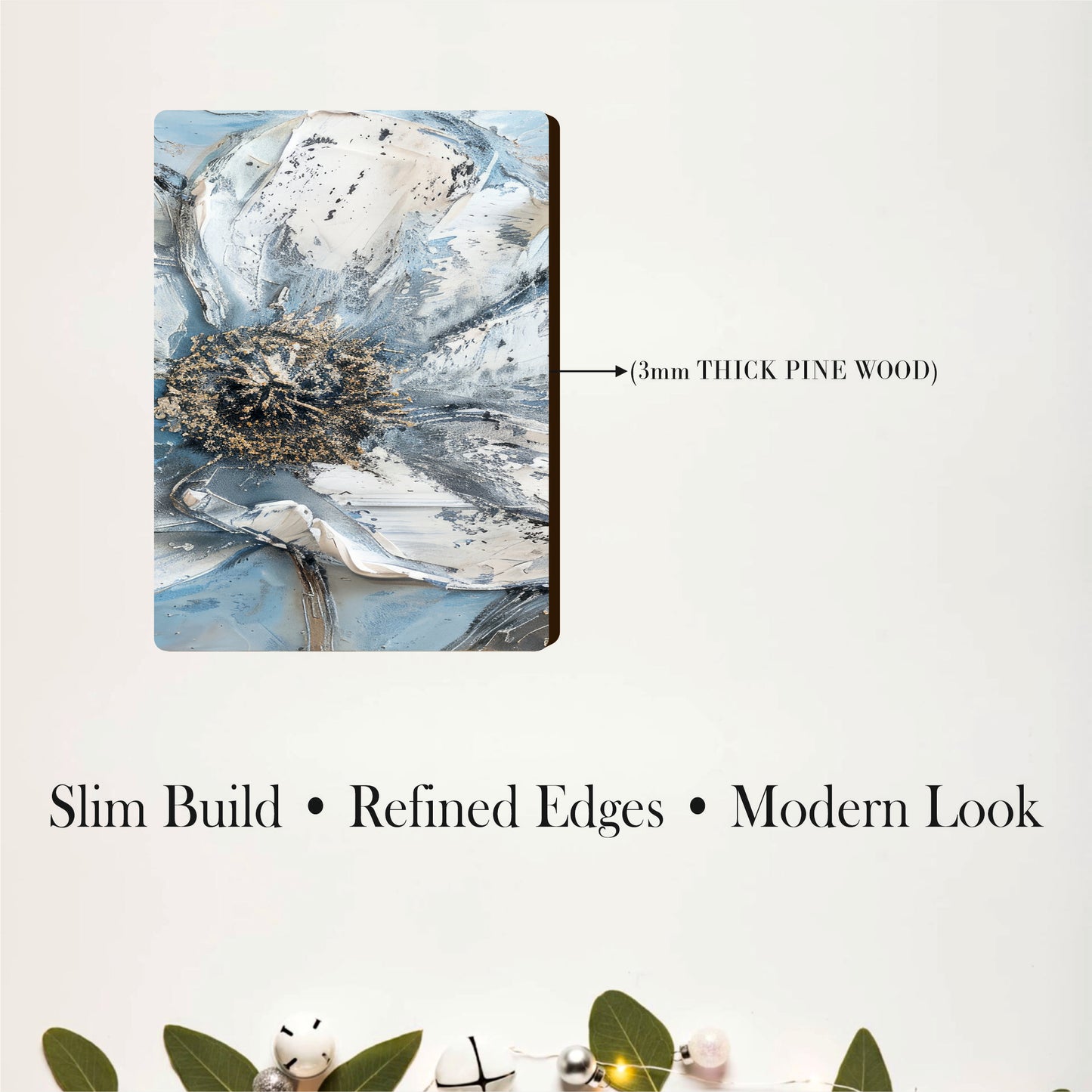 Classic White Botanical Elegance Wall Collection