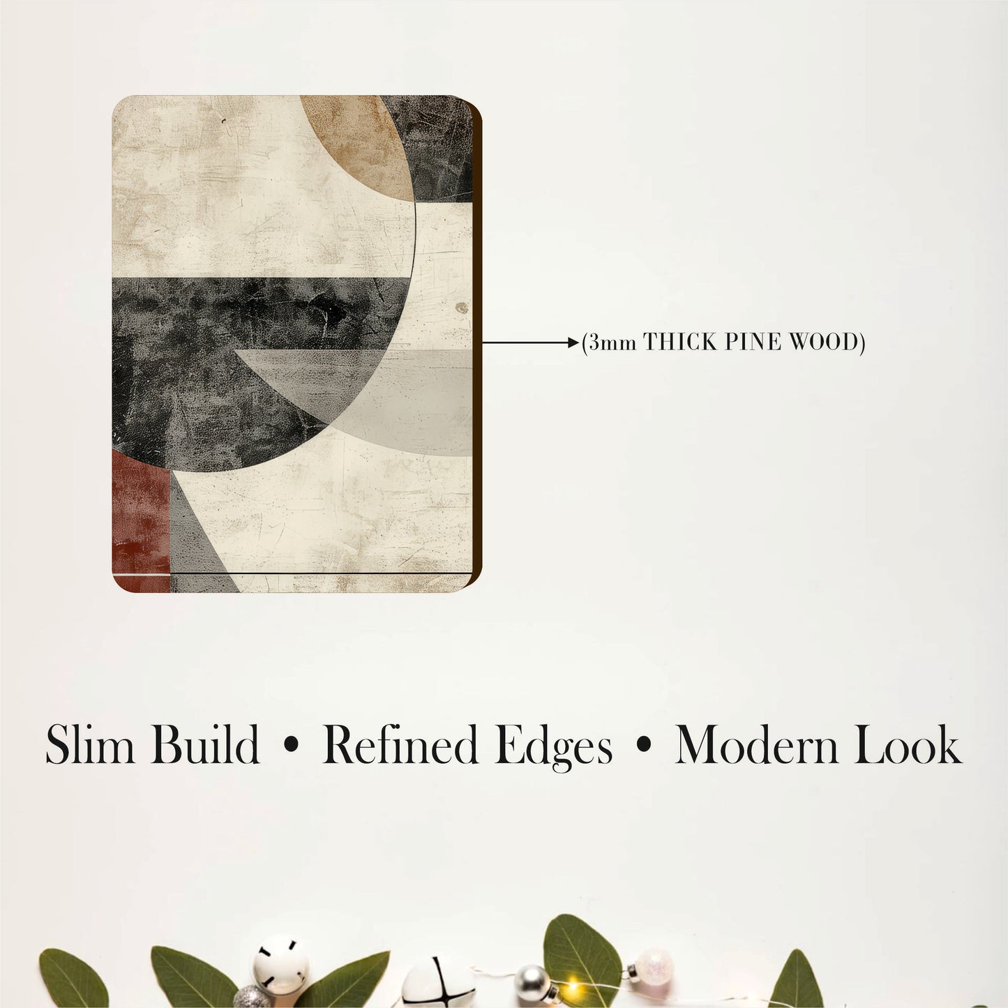 Retro Geometric Abstract Wall Art