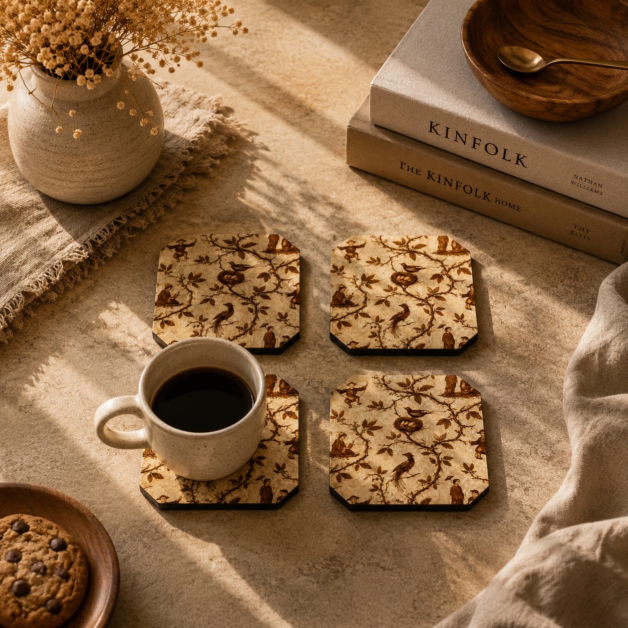 Countryside Charm Coasters Pack of 4