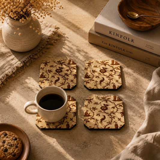 Countryside Charm Coasters Pack of 4