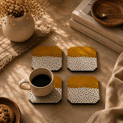 Wild Bloom Coasters Pack of 4