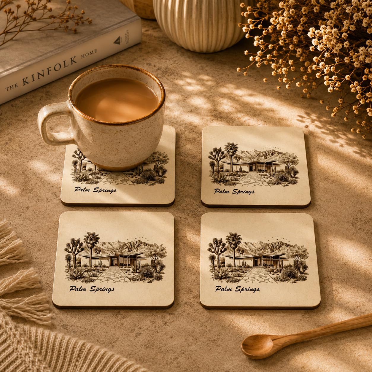 Golden Age Coasters Pack of 4