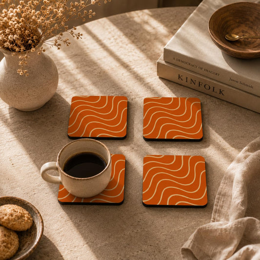 Cocoa Waves Coasters Pack of 4