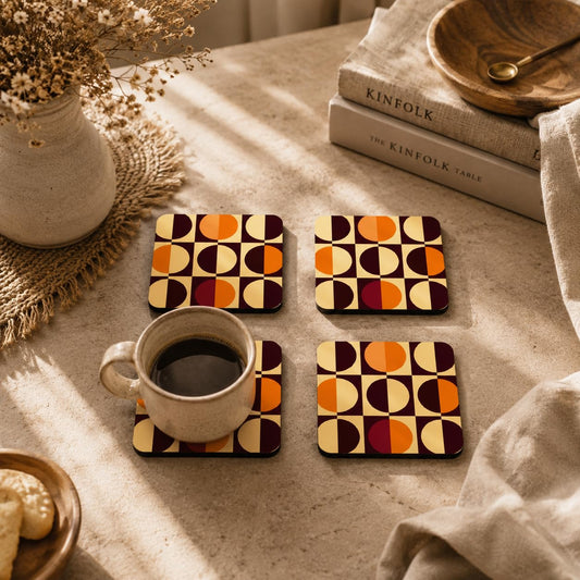 Celestial Sketch Coasters Pack of 4