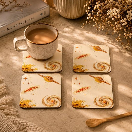 Dawn Over Peaks Coasters Pack of 4