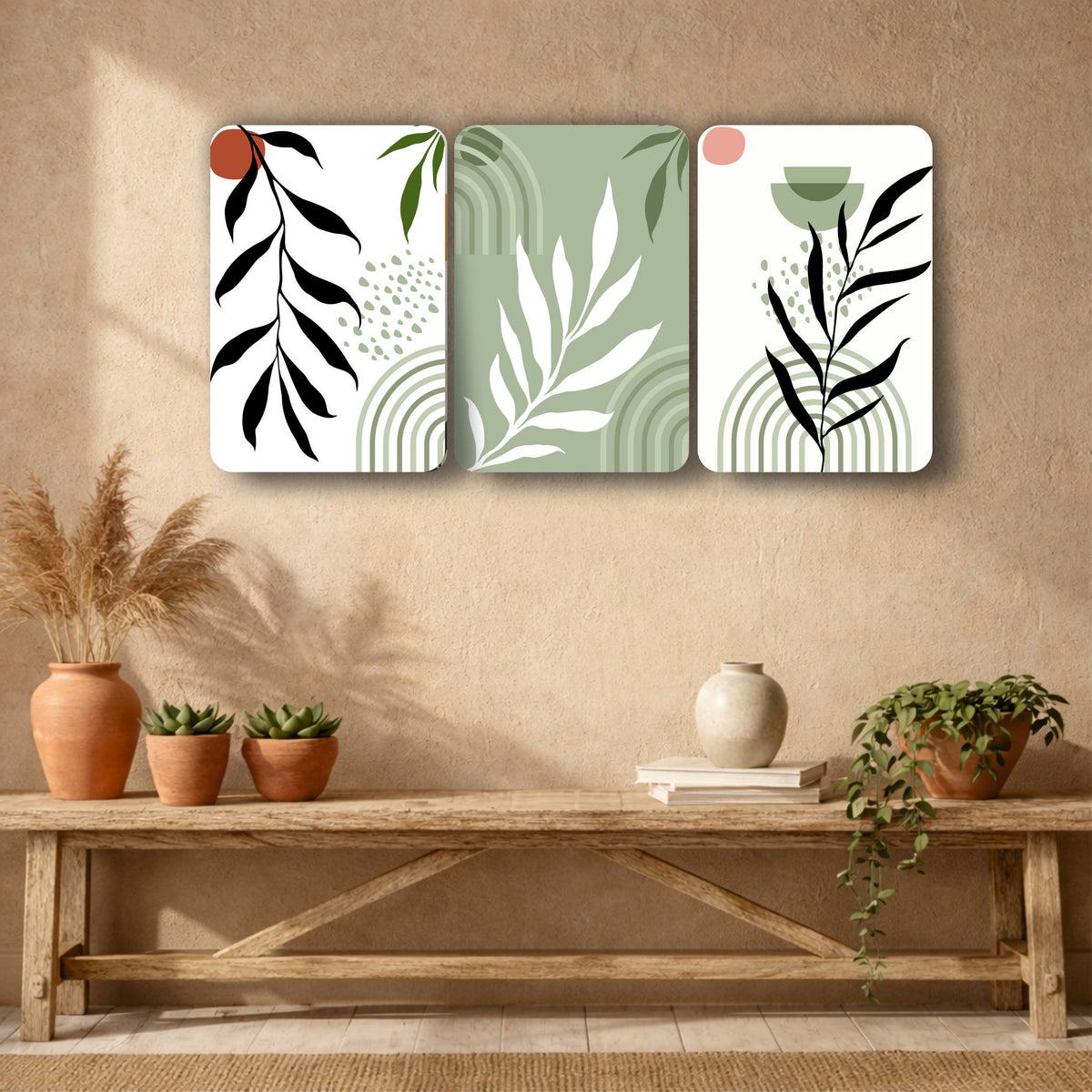 Sage Green Botanical Wall Decor