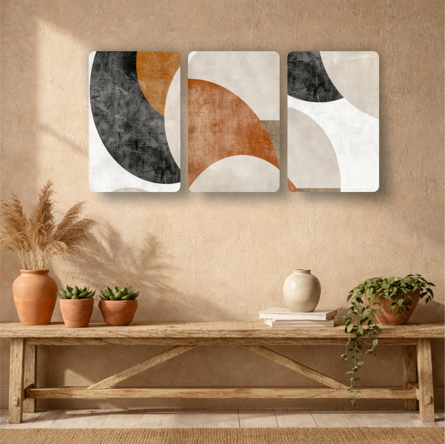 Modern Color Block Wall Art
