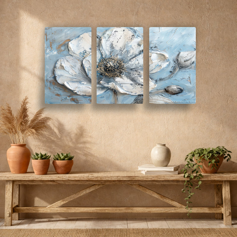 Classic White Botanical Elegance Wall Collection