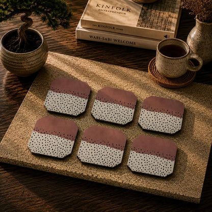 Terracotta Speckle Coaster