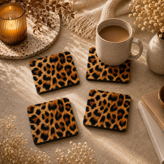 Classic Leo Coasters Pack of 4