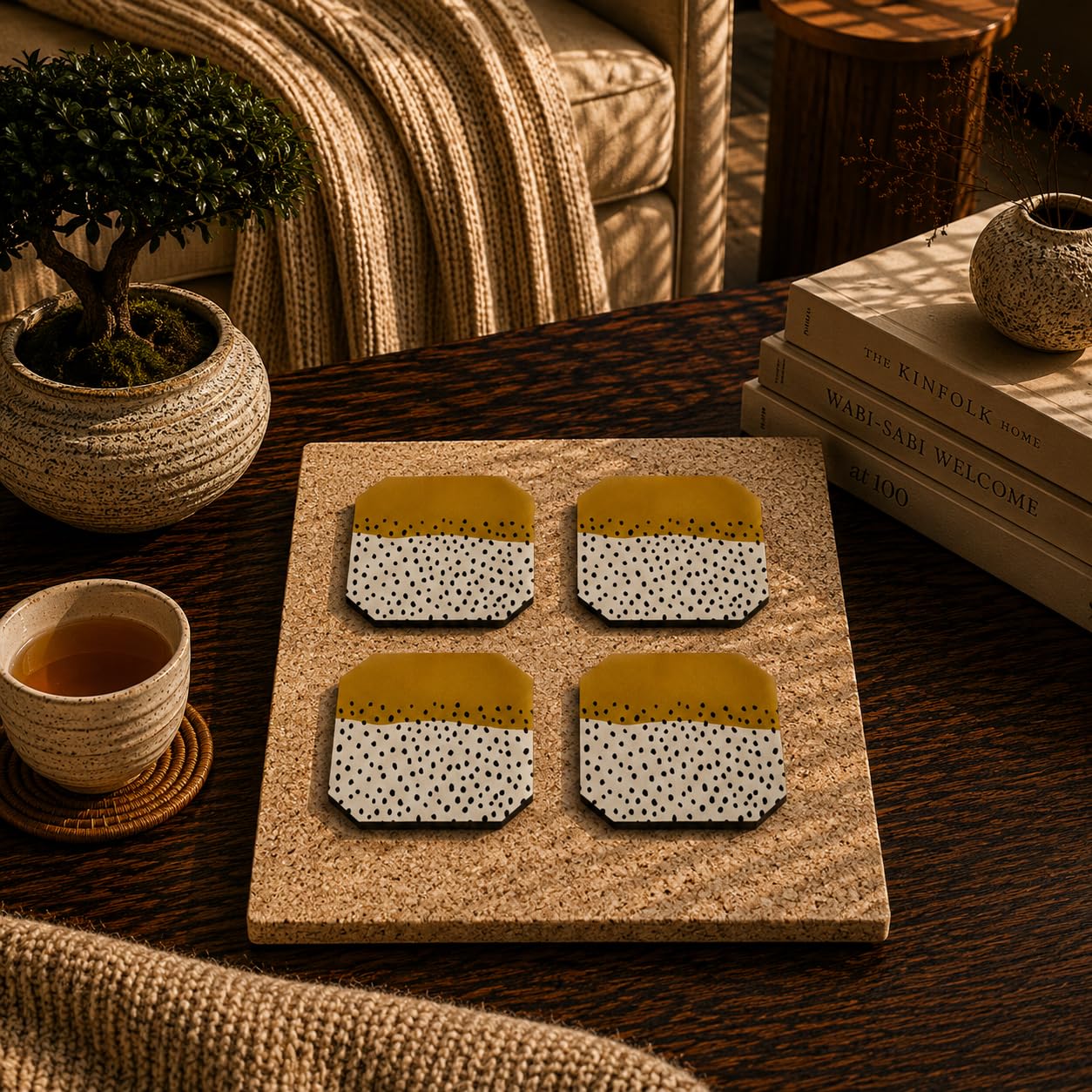 Wild Bloom Coasters Pack of 4