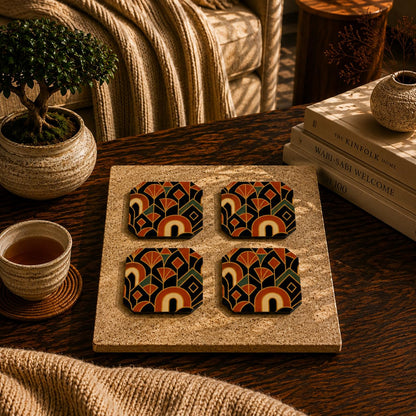 Floral Breeze Coasters Pack of 4