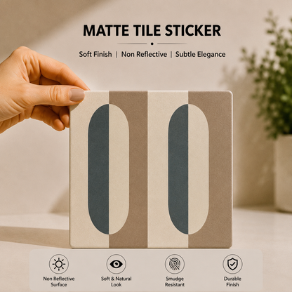 Modern Neutral Arch Tile Sticker