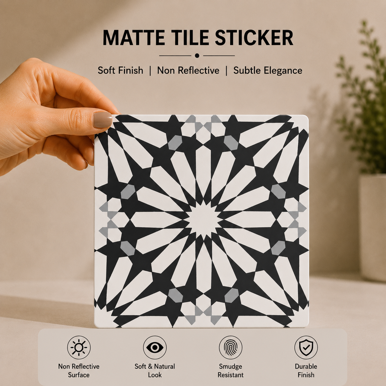 Classic Moroccan Wall & Floor Tile Sticker